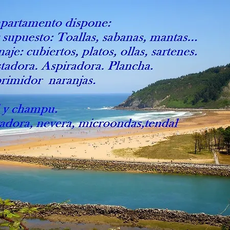 Playa Del Puntal Villaviciosa Asturias Apartamento Primera Linea Playa